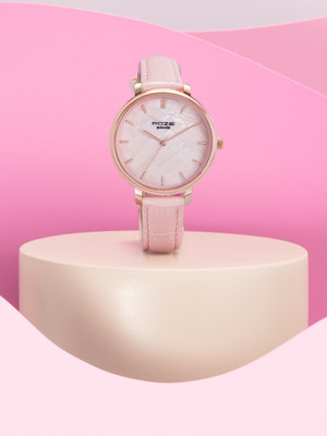 SONATA drop 5 from Poze Sonata Poze Shore Splash Quartz Pink Round Dial Women's Watch Analog Watch  - For Women