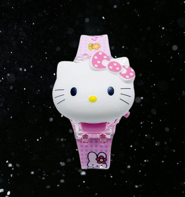SHREESHAYAMTRADER Hello Kitty Watch For Grils Digital Watch  - For Girls