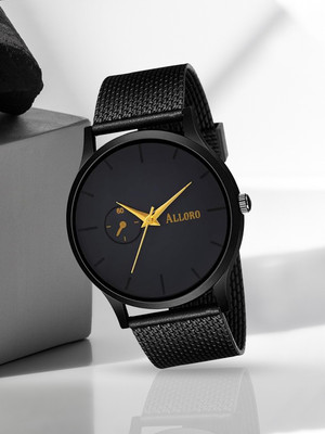 Alloro Quartz Analog Watch Relish Black Watch Analog Watch  - For Men