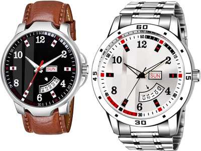 Caihong BRN-7-AND-SLV-8 Analog Watch  - For Men