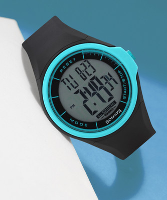 SONATA NP7992PP12 SF Ocean Series Digital Watch  - For Men