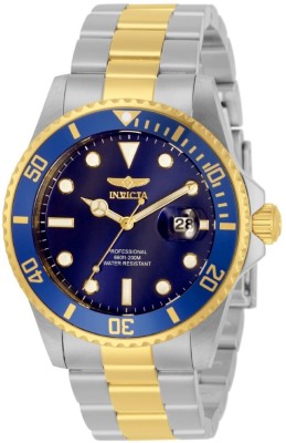 INVICTA 33268 Pro Diver Quartz Blue Dial Analog Watch  - For Men