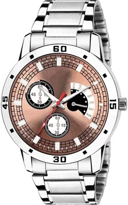 Vilantra Collection Aviyo-Steel Aviyo-Steel Analog Watch  - For Men