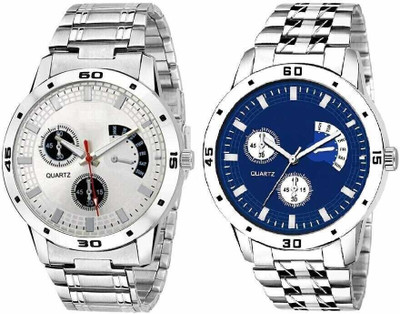 dmash BOYS 2 WATCH SILVER001 Analog Watch  - For Men