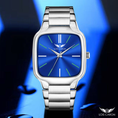 LOIS CARON LCS-4318 Elegant Series Square Analog Quartz For Men/Boys Wrist watch Analog Watch  - For Men