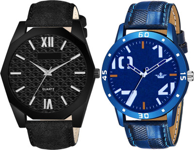 Naavli LR59_Combo_LR82 Analog Watch  - For Men & Women