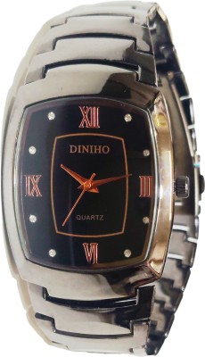 Hmt Swarna DIANHO Black Dial black Chain Men Watch Analog Watch  - For Men