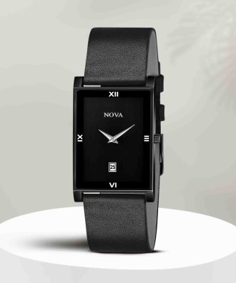 NOVA Slim Watch Mens & Women Slim Date Series Wrist Watch Analog Watch  - For Men & Women