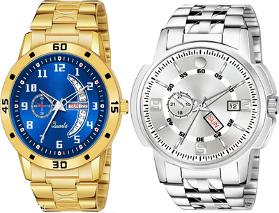 Caihong GOLD-4-AND-SLV-10 Analog Watch  - For Men