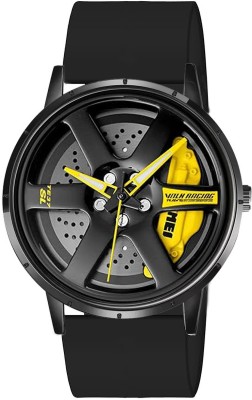 ANKOF BLAZE Gyro Wheel Car Wheel Analog Watch  - For Men