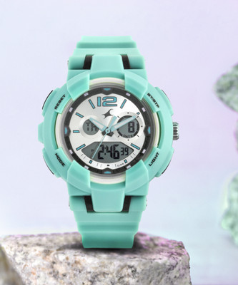 Fastrack NP68016PP02 Street line Analog-Digital Watch  - For Women