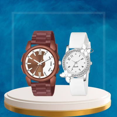 SUBERA Couple Combo Exclusive Couple Watch Analog Watch  - For Men & Women