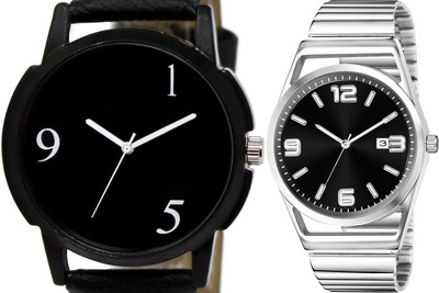 TVILLA Black Professional Look TV-LR06 Analog Watch  - For Men
