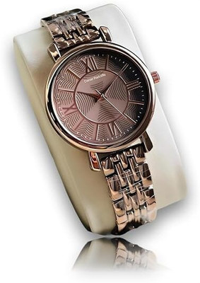 VELONO Womens Black Watch Women Stainless Steel Casual Brown Watch Analog Watch  - For Girls