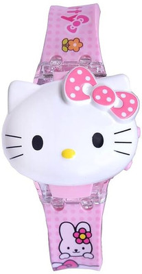 Glowme ELLOKITTY Muskan Creations Digital Watch  - For Girls