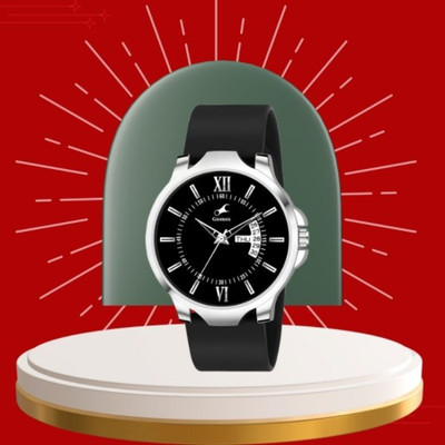 Giomex Exclusive Launch DD Black Silicon Black Strap_1 Analog Watch Analog Watch  - For Men