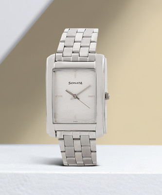 SONATA NP7953SM01W Office Wear 2.0 Analog Watch  - For Men