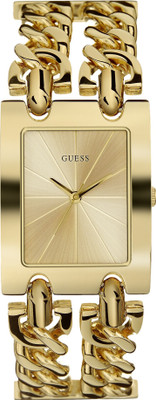 GUESS Champagne Dial Analog Watch  - For Women