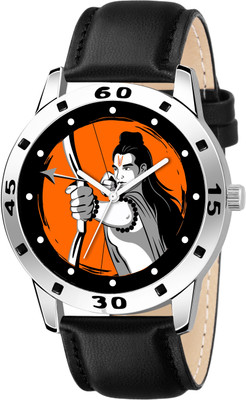 Talgo SHREERAM-AVO- SIL-BLK-L Best Quality Glamorous Boys Analog Watch  - For Men