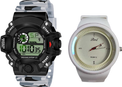 Brostin Brother Gift Analog-Digital Men's Combo Watches Analog-Digital Watch  - For Men