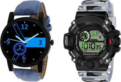 Brostin Trendy Analog-Digital Men's Combo Watches Analog-Digital Watch  - For Men