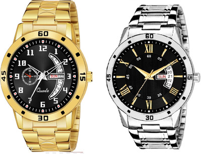 Caihong GOLD-1-AND-SLV-24 Analog Watch  - For Men