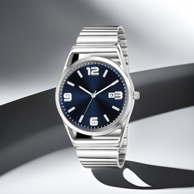 luxurit Mens-LRLX154 Formal-wear Date Functioning Series Round Dial Boys Watch with Quartz Mechanism Analog Watch  - For Men