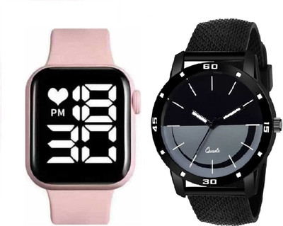 VISER Analog-Digital Watch  - For Couple