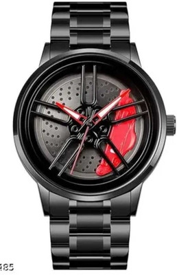 house of common WHEELE_ROATING WATCH RED Analog Watch  - For Men & Women