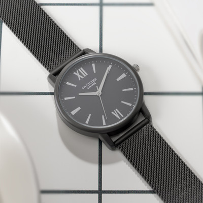 SONATA Poze Gun Strap with Grey Dial Analog Watch  - For Men