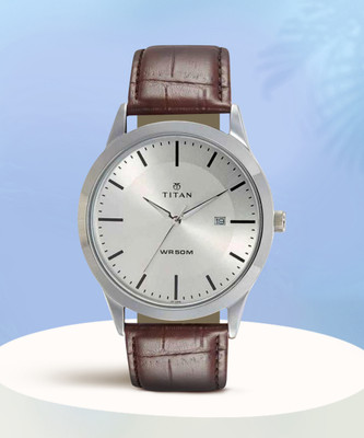 Titan TAN1584SL03 Analog Watch  - For Men