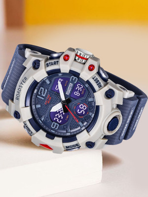 Roadster Roadster Model 8008 Tactical Sports Watch Tactical Sports Boys Analog-Digital Watch  - For Men