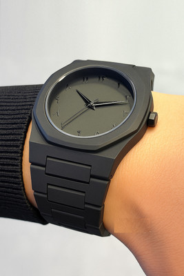 ishika ARABIC-PLCRBN-BLK ARABIC-01 Analog Watch  - For Men & Women