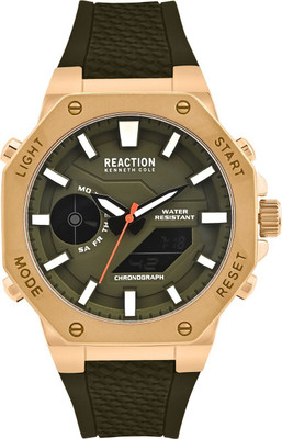 Kenneth Cole Reaction Digi-Analog Men's Green Dial Watch Analog-Digital Watch  - For Men