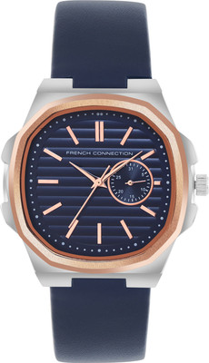 French Connection Navy Dial Mens Analogue Watch FCB1UL-U Analog Watch  - For Men