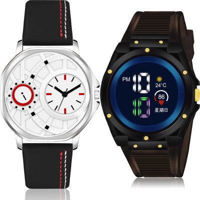 TIMOXIDE BM45-DG94 Analog-Digital Watch  - For Men