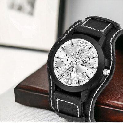 LORENZ MK-4026R Lorenz Two-In-One Detachable Bracelet Strap Analog Watch  - For Men