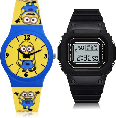 TIMOXIDE CM701-DG28 Analog-Digital Watch  - For Boys