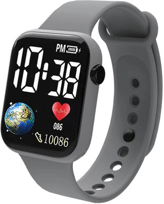 Fash WATERPROOF KIDS LED WATCH Ultra Look Multi Logo Led Waterproof Kids Watch for Boys & Girls Digital Watch Digital Watch  - For Boys & Girls