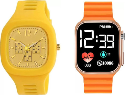 Amience Simple Elegant Versatile Watch for Men Women Boys Girls Analog-Digital Watch  - For Boys & Girls