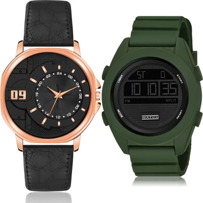 TIMOXIDE BM39-DG83 Analog-Digital Watch  - For Men