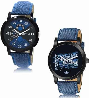 LOREM OE-LR02-LR60 Analog Watch  - For Men