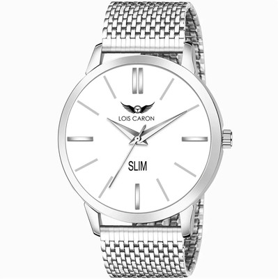 LOIS CARON LCS-4284 Elegant Series Square Quartz For /Boys Wrist Analog Watch  - For Men