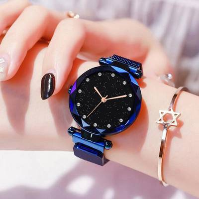 AIVOR WATCH CO. Blue Magnetic Luxurious Bracelet trending latest