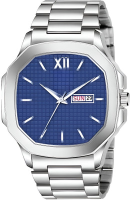 house of common HL3239 Classic Limited Day & Date Functioning Square Dial Boys Watch with Quartz Analog Watch  - For Men
