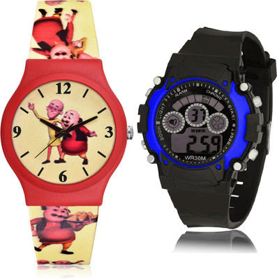 TIMOXIDE CM725-B2 Analog-Digital Watch  - For Boys