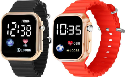 Fash Digital Waterproof LED Display Kids Watch for Boys & Girls Unisex Sport Digital Watch For Men - Women & Children Digital Watch  - For Boys & Girls