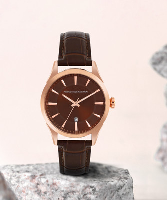French Connection French Connection Analog Brown Dial Men's Watch-FCP31R Analog Watch  - For Men