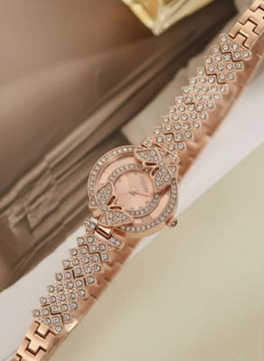 Fanish fashion Monarch Sparkle AURA BUTTERFLY 2025 Analog Watch  - For Women