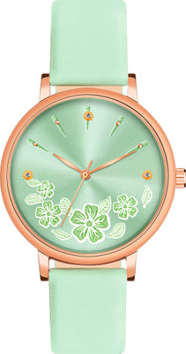 LUELA Party-Wedding Look Beautiful Designer Dial Fancy Leather Belt Party-Wedding Look Beautiful Designer Dial Fancy Leather Belt Analog Watch  - For Girls